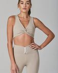 925 Fit Twister Bra Sand
