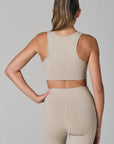 925 Fit Twister Bra Sand