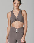 925 Fit Twister Bra Smoke