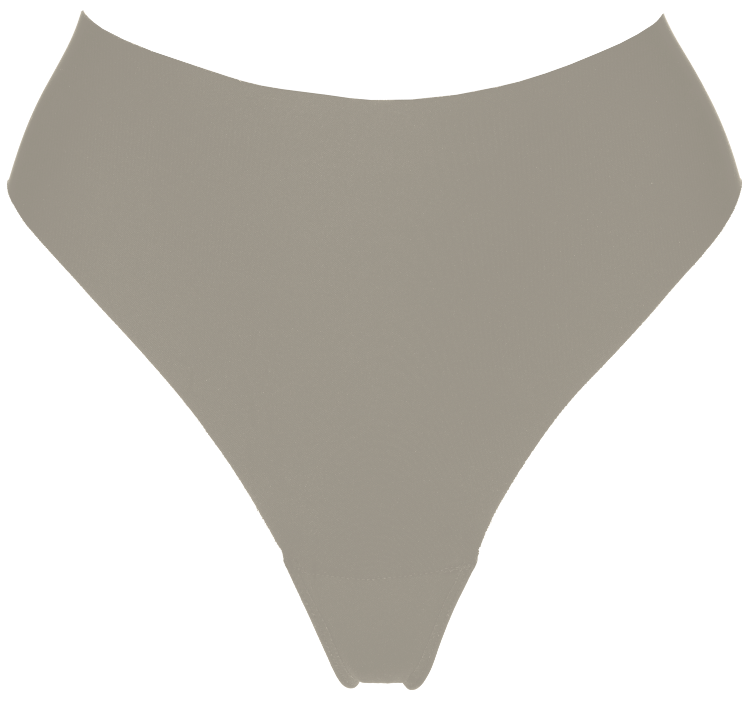 Jiv Athletics The Cameltoe Proof High Rise Thong In Coffee